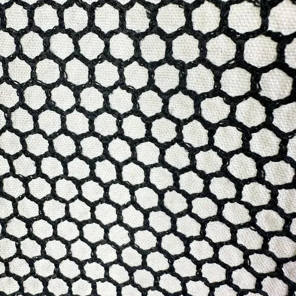 Ann Taylor Skirt Women 8 Petite Black White Silk Classic Boho Academia Corpcore - Picture 7 of 9